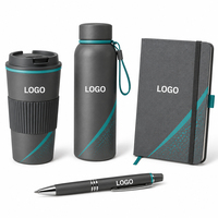 Set de Regalo Corporativo de Lujo con Logotipo Personalizado, Camiseta Polo, Mochila, Paraguas, Cuaderno, Botella, Bolígrafo, Gorra, Regalo Promocional Empresarial