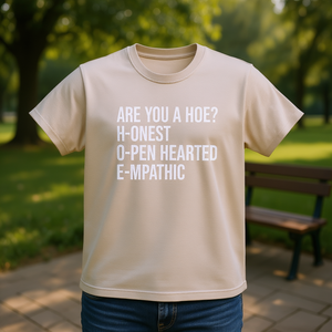 Camiseta con diseño de motivo 'Hoe Offensive', Camiseta de meme divertido, Camiseta 'Cringe', Camiseta 'Embarrassed', Camiseta 'Inappropriate', Regalo de broma, Camisetas 'Dumb' con mensaje 'Go Hard' - Product Image 3