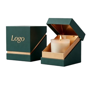 Caja de Regalo de Cartón Rígido de Lujo con Inserto Personalizado para Velas, Empaque para Exhibición en Tiendas - Product Image 4