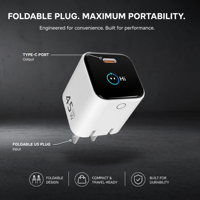 Chargeur Super Rapide 20W & 45W PD 3.0 GaN QC3.0 PPS Écologique USB-C pour Mac, Écouteurs et Appareil Photo