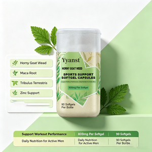 Gélules de soutien sportif à base d'Herbe de chèvre cornée 800mg 90 gélules – Améliore les performances sportives et la nutrition quotidienne pour hommes actifs – Usage quotidien - Product Image 5