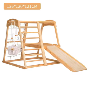 Juego <span class=keywords><strong>de</strong></span> escalador <span class=keywords><strong>de</strong></span> madera estilo Montessori, juego <span class=keywords><strong>de</strong></span> <span class=keywords><strong>escalada</strong></span> y tobogán para interiores, parque infantil para interiores - Product Image 3