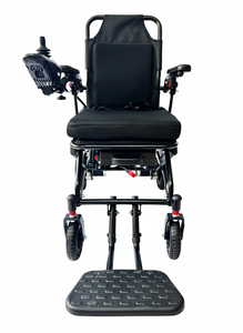 Silla de Ruedas Eléctrica Ligera de Aluminio, Plegable con Batería de Litio de 9.8 kg, Portátil para Adultos con Discapacidad - Product Image 5