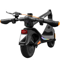 CUNFON RS300 Scooter Eléctrico Plegable Urbano para Adultos, 500W, Aleación de Aluminio Ligera, IPX4 Impermeable, Certificado por la UE, Largo Alcance, en Stock