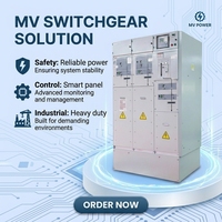ABB SafeRing/SafePlus 24KV Interruptor de Anillo Aislado con SF6 y Interruptor Compacto 630A Genuino CCC, CCF VVVV CVV