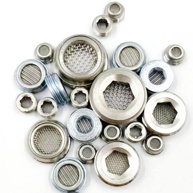 High Precision Hydraulic Manifold Filter Screen Rustproof Oil Filter Mesh for Construction Machinery Loader
