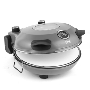 Horno de <span class=keywords><strong>Pizza</strong></span> Eléctrico Automático Portátil de Acero Inoxidable de <span class=keywords><strong>12</strong></span> Pulgadas, Rápido y sin Humo - Product Image 2