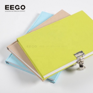 Personnalisé dur lié uni rose <span class=keywords><strong>gris</strong></span> a5 auto-soin 5 ans tissu objectif vierge personnalisé lin couverture rigide Journal - Product Image 6