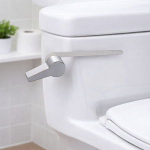 Levier de <span class=keywords><strong>chasse</strong></span> <span class=keywords><strong>d</strong></span>'<span class=keywords><strong>eau</strong></span> universel en forme de sifflet chromé pour réservoir de toilettes, accessoire pour usage domestique et commercial - Product Image 5
