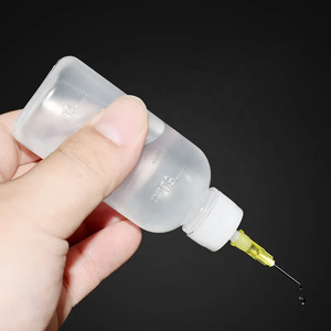 Botol Remas lem jarum <span class=keywords><strong>50cc</strong></span> 50ml 100ml 200ml, botol penyemprot presisi industri - Product Image 1