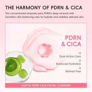 LAIKOU PDRN Centella Ampoule Serumディープハイドレーションは乾燥度を向上させますファインラインは明るく強化された肌のエッセンスを減らします - Product Image 5