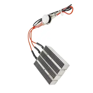 Hinese-calentador de silicona eléctrico PTC, Cartucho de cerámica de 12V y 40W, elemento calefactor