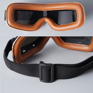 Motorcycle Riding Goggles Harley Style Retro Windproof Sandproof Electric Vehicle Half Helmet Breathable Safe Men's - Product Image 5