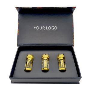 Роскошная бумажная Подарочная коробка для парфюмерного масла, магнитная черная коробка, <span class=keywords><strong>3</strong></span> мл, 6 мл, 12 мл - Product Image 1