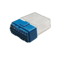 Connecteur OBD SAE J1962 assemblé ST-SOH-010 avec boîtier, étui OBDII transparent, couvercle OBD2 de SETOCONT