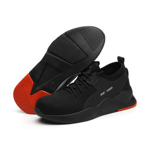 Dropshipping nefes erkek güvenlik toptan ucuz fiyat erkekler iş güvenliği ayakkabı botları çelik burunlu ve ÇELİK TABAKA - Product Image 1