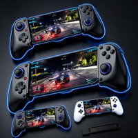 Manette de jeu mobile télescopique BSP-D11 avec éclairage RGB, compatible avec les téléphones Android, PS3, PS4 et Switch