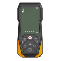 Télémètre laser numérique portable avec écran rétroéclairé, outil de mesure de distance laser