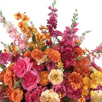 Boule de fleurs de mariage en soie artificielle, vente directe d'usine DKB, centre de table pour décoration d'événements de mariage