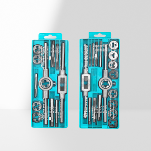 20 pcs <span class=keywords><strong>Metric</strong></span> <span class=keywords><strong>tap</strong></span> và <span class=keywords><strong>Die</strong></span> <span class=keywords><strong>Set</strong></span> M3-M12 kích thước với cờ lê xử lý chủ đề khai thác threading Tool Kit - Product Image 5