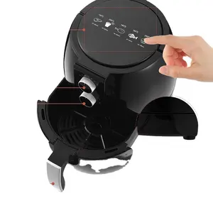 At A Loss 4.5L Air Fryer Easy To Clean Fit For 1-4 Family Household Without Oil Cooking Healthy Life Style