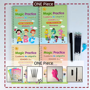 Chất lượng cao tùy chỉnh thực hành cuốn sách tái sử dụng rãnh mầm non trẻ em thư pháp copybook - Product Image 2