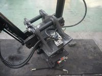 Coupleur hydraulique rapide hydraulique, loquet rapide pour Terex HR32