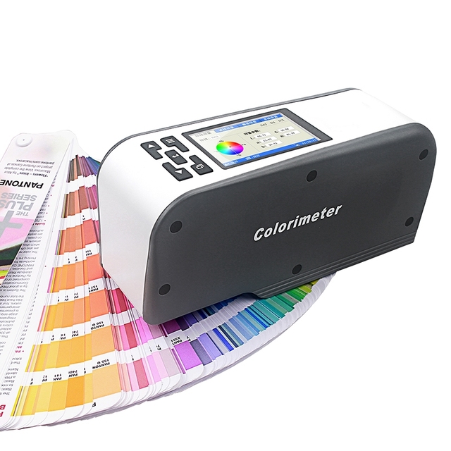 Portable Color Difference Meter Photo Colorimeter Color Difference Analyzer DH-WF32