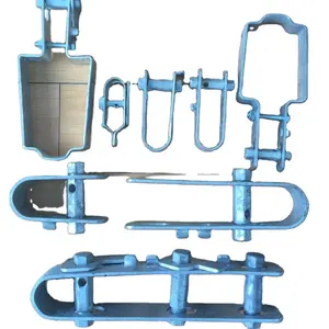 Sistema antigranizo agrícola, accesorio de Metal, estructura de Metal antigranizo, huerto, vid - Product Image 1