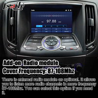 Caja de interfaz de vídeo Android Lsailt para Nissan Skyline 370GT 2010-2014 V36 G37 JDM modelo equipado con CarPlay inalámbrico