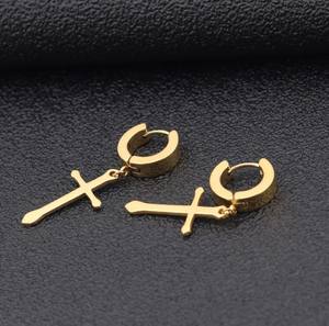 Boucles d'oreilles longues croisées pour femmes, nouvelle collection, Top quality, à la mode - Product Image 6