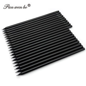 Crayons Standard en Bois Résine Noire Panwenbo Personnalisables Mine 2B HB pour Écriture et <span class=keywords><strong>Dessin</strong></span> - Product Image 6