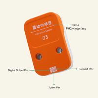 Module de capteur de vibration haute sensibilité Qimayuan S03 3.3V-5V PH2.0 Plug-and-Play pour projets IoT /ESP32