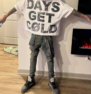 T-shirt oversize personnalisé OEM DTG Anime Printing 250g 100% Cotton Streetwear Oversize Tshirt - Product Image 5