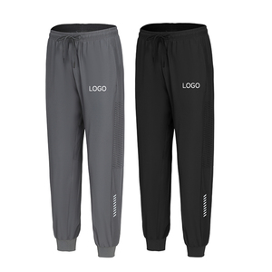 Quần thể thao nam nhanh khô, nhẹ, chất liệu polyester tùy chỉnh, quần thể thao dệt, cạp chun, dáng rộng, nhà sản xuất quần áo tùy chỉnh - Product Image 1