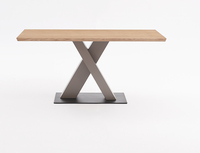 Ensemble de meuble de Table à manger en forme de X, Set de luxe, de style moderne, pour salon, cuisine, maison, bureau
