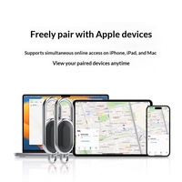 Traceur GPS GSM Métal Mini Étanche IP67 pour Animaux de Compagnie, Anti-Perte, pour Chiens et Chats, avec Porte-clés, Autonomie de 1 An, Stockage Cloud