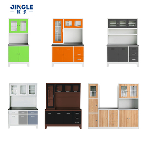 공장 직판 금속 주방 캐비닛 스테인리스 스틸 캐비닛 가정용 - Product Image 6