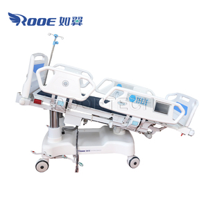 Cama de <span class=keywords><strong>hospital</strong></span> eléctrica completa de 3 columnas con posición de silla y extensión de 20cm - Product Image 2