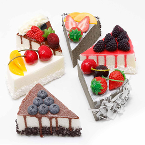 Modèle de gâteau factice en plastique écologique avec motif de fruits pour la décoration de fête de Thanksgiving - Product Image 6