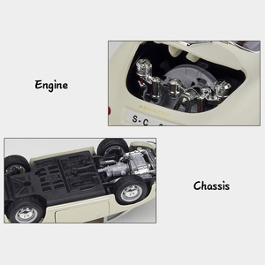 <span class=keywords><strong>Bburago</strong></span> 1/24 Diecast Model Car 1961 356B Coupe modello di <span class=keywords><strong>auto</strong></span> in metallo volante anteriore <span class=keywords><strong>auto</strong></span> pressofusa personalizzata - Product Image 3