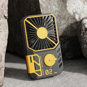 Summer Lazy Customisable Handheld Stand Fan Portable 2000mA Air Regulator Free Packaging Gift Box Air Conditioner Fan