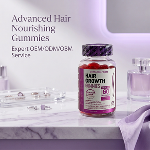 Gomitas de Pectina y Biotina Personalizadas, Complejo para el Crecimiento del Cabello, Veganas, OEM, ODM, Marca Privada, Entrega Rápida, Fábrica - Product Image 3