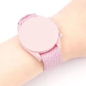Bracelets tissés en tissu Nylon, 14mm, 16mm, 18mm, 20mm, 22mm, pour montre omega, <span class=keywords><strong>Swatch</strong></span> MoonSwatch, pour hommes et femmes, <span class=keywords><strong>Bracelet</strong></span> de Sport universel - Product Image 4