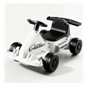 Creative Early Education Music Light Ride on Toy With Secure Pedal Drive 6V4Ah Battery White Frame Offering Long Lasting Support - Product Image 1