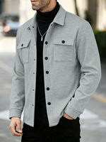 Veste bomber décontractée élégante pour homme, coupe ajustée, légère, pour la randonnée en plein air, vêtements de sport personnalisés OEM/ODM