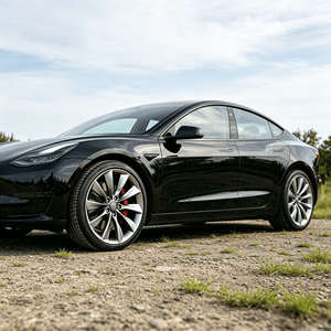 Jantes en alliage <span class=keywords><strong>Uberturbine</strong></span> 18 19 20 21 pouces 5x114.3 pour <span class=keywords><strong>Tesla</strong></span> Model 3 Model Y, noir mat, multi-branches, jantes de voiture pour passagers - Product Image 2