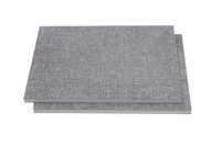 Panneau MgO ignifuge industriel de 3mm à 20mm/panneau d'oxyde de magnésium en couleurs blanc noir et gris pour entrepôts