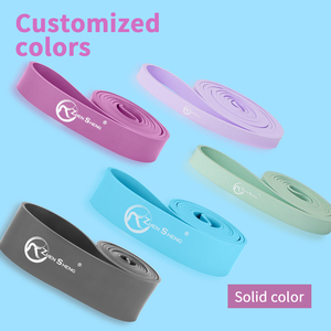 Fabricant Zhensheng Kit de bandes élastiques de fitness Bandes de boucle de résistance d'exercice d'entraînement de couleur personnalisée - Product Image 2