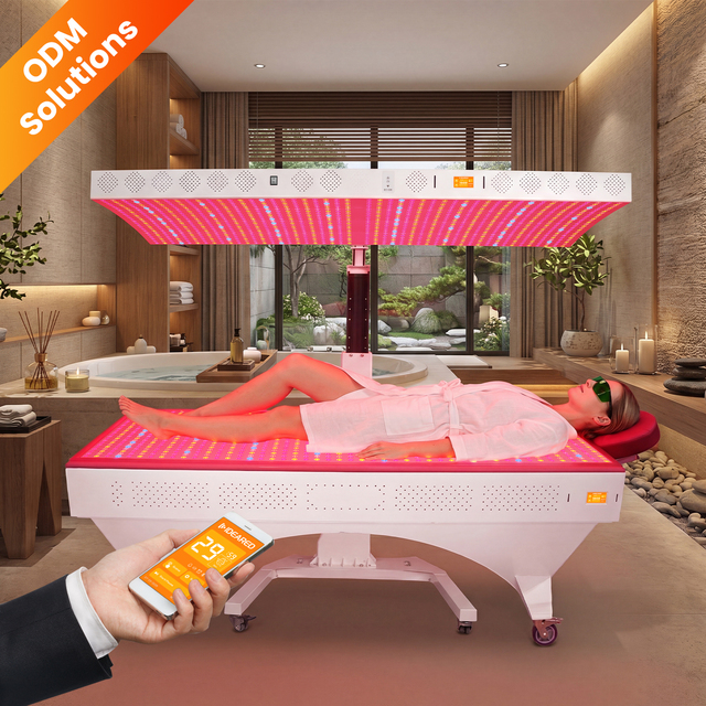 IDEATHERAPY Full Body 9 Waves Led Light Therapy Machine Infrared Light Therapy Sauna Red Light Therapy Bed